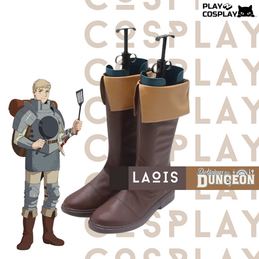 Laios Touden Cosplay Boots | Delicious in Dungeon Costume Shoes