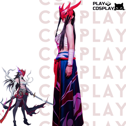 Yone Female Cosplay Set | League of Legends Costume