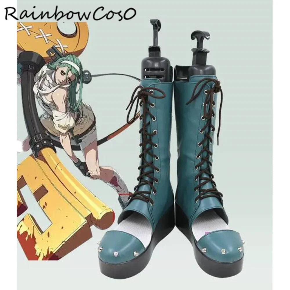 A.B.A Combat Boots | Guilty Gear Strive Cosplay Shoes