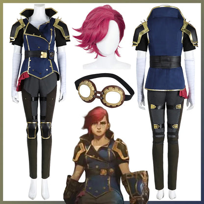 Vi Arcane Season 2 Set | Complete League of Legends Cosplay Costume