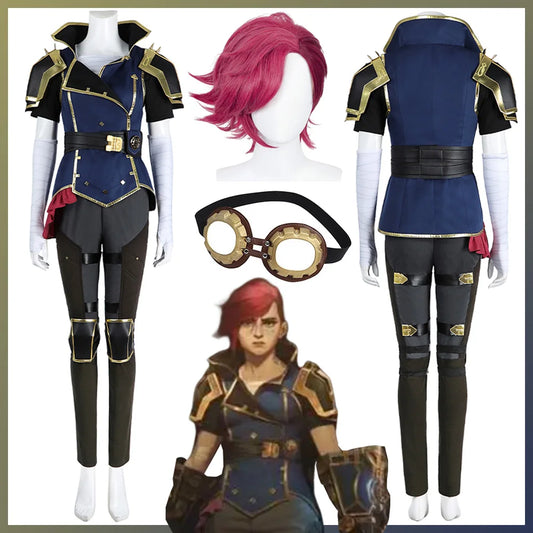 Vi Arcane Season 2 Set | Complete League of Legends Cosplay Costume