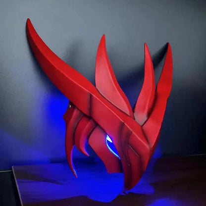 LED Yone Heartsteel Mask | League of Legends Cosplay Prop