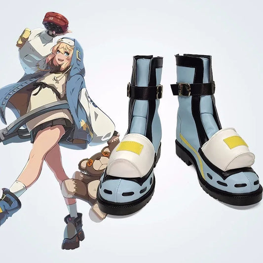 Bridget Guilty Gear Boots | Unisex Cosplay Shoes