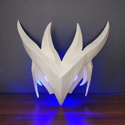 LED Yone Heartsteel Mask | League of Legends Cosplay Prop