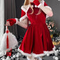 Sexy Santa Mini Dress | Woman Christmas Party Costume